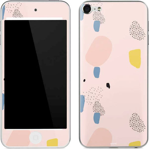 Pastel Polka Dot Apple iPod Skin
