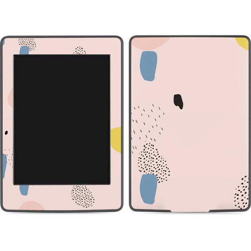 Pastel Polka Dot Amazon Kindle Skin