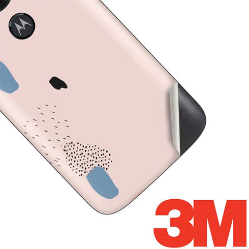 Pastel Polka Dot Moto E5 Play Skin