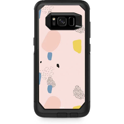 Pastel Polka Dot Otterbox Commuter Galaxy Skin