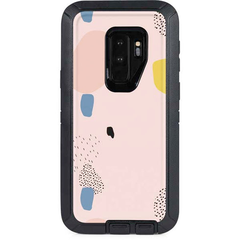 Pastel Polka Dot Otterbox Defender Galaxy Skin