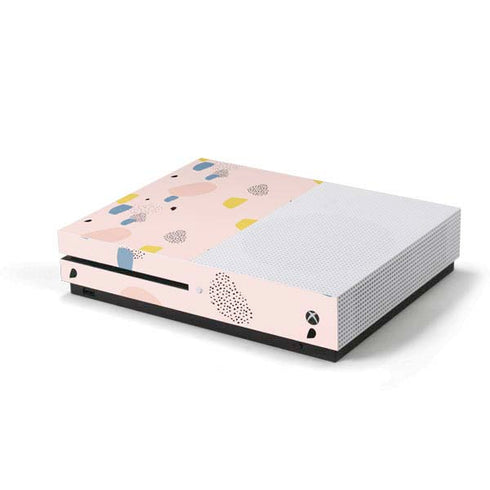 Pastel Polka Dot Xbox One S Console Skin