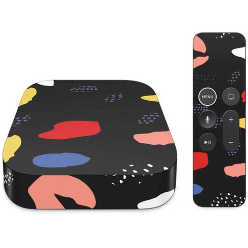 Dark Color Pop Apple TV Skin