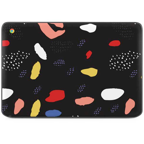 Dark Color Pop HP Chromebook Skin