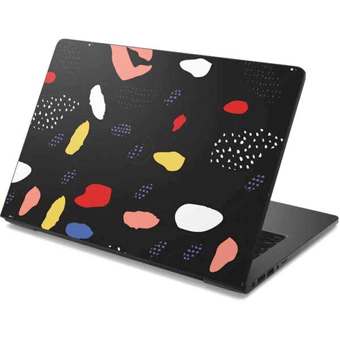 Dark Color Pop Dell Chromebook Skin