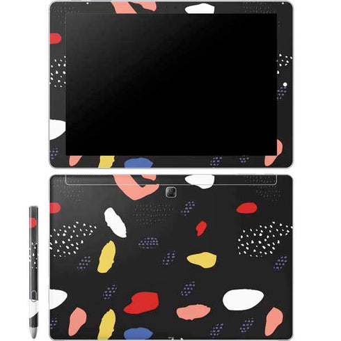 Dark Color Pop Galaxy Book 12in Skin