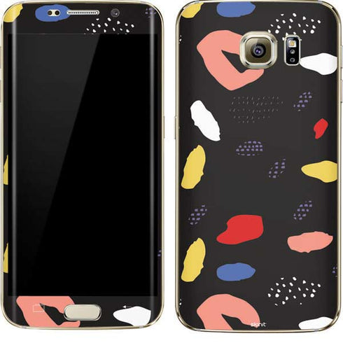 Dark Color Pop Galaxy S7 Edge Skin