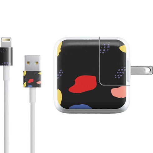 Dark Color Pop iPad Charger (10W USB) Skin