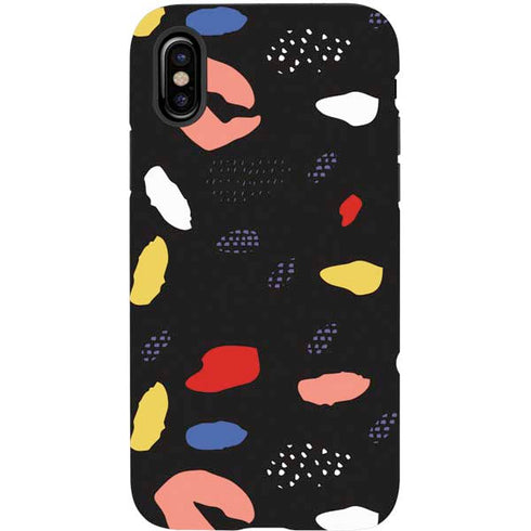 Dark Color Pop iPhone X Pro Case