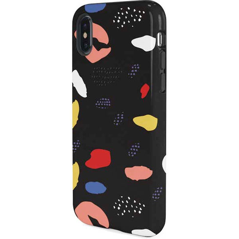 Dark Color Pop iPhone X Pro Case