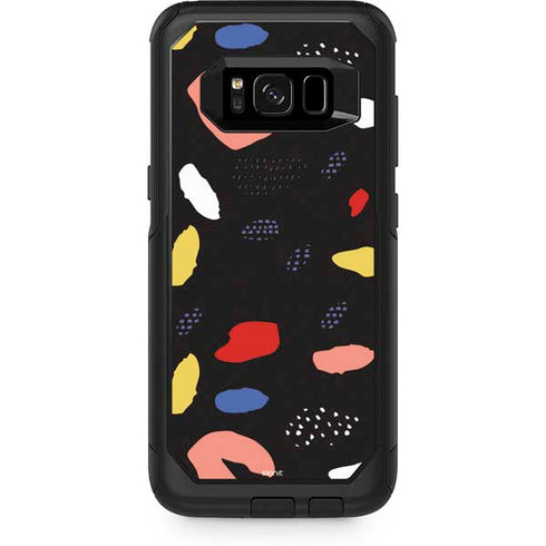 Dark Color Pop Otterbox Commuter Galaxy Skin