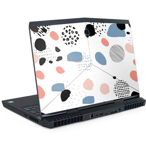 Patterned Dots Dell Alienware Skin