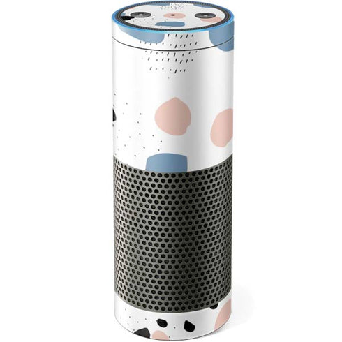 Patterned Dots Amazon Echo Skin
