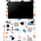 Patterned Dots Galaxy Book 12in Skin