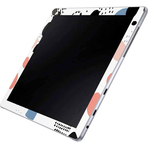 Patterned Dots Galaxy Book 12in Skin