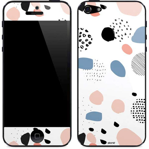 Patterned Dots iPhone 5/5s/5SE Skin