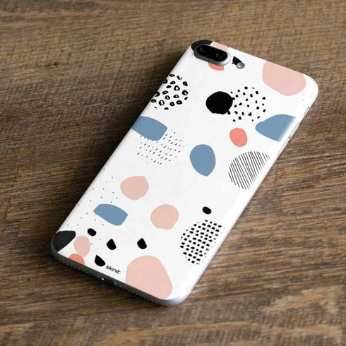 Patterned Dots iPhone 8 Plus Skin
