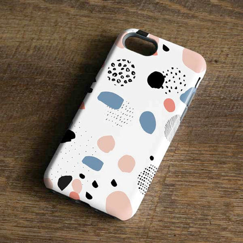 Patterned Dots iPhone 8 Pro Case