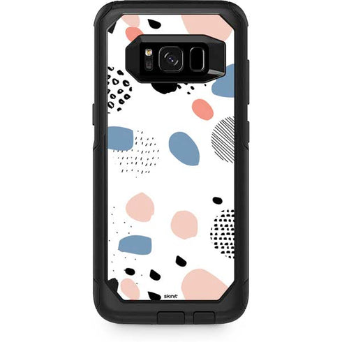 Patterned Dots Otterbox Commuter Galaxy Skin