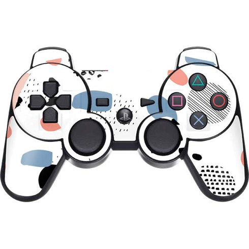 Patterned Dots PS3 Dual Shock wireless controller Skin