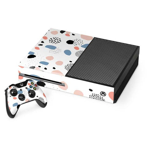 Patterned Dots Xbox One Console and Controller Bundle Skin