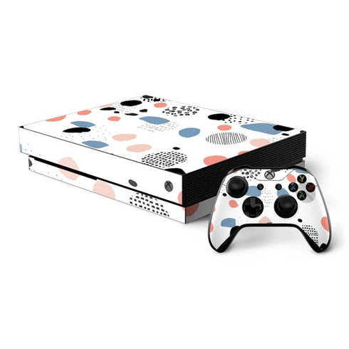 Patterned Dots Xbox One X Bundle Skin