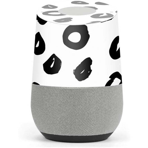 Spotted Animal Print Google Home Skin