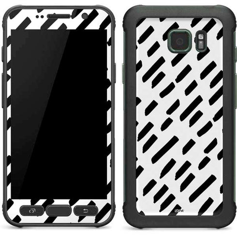 Black Dash Galaxy S7 Active Skin