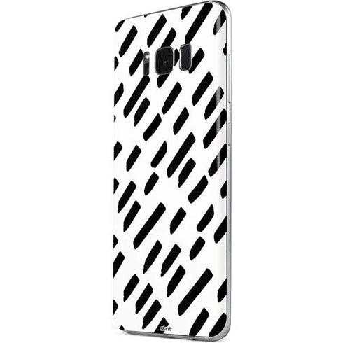 Black Dash Galaxy S8 Plus Skin