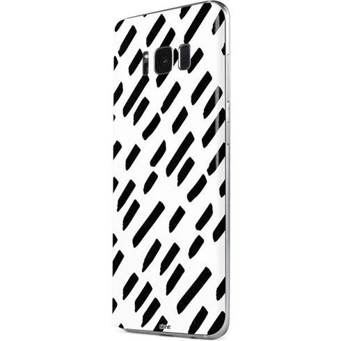 Black Dash Galaxy S8 Skin