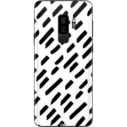 Black Dash Galaxy S9 Plus Skin