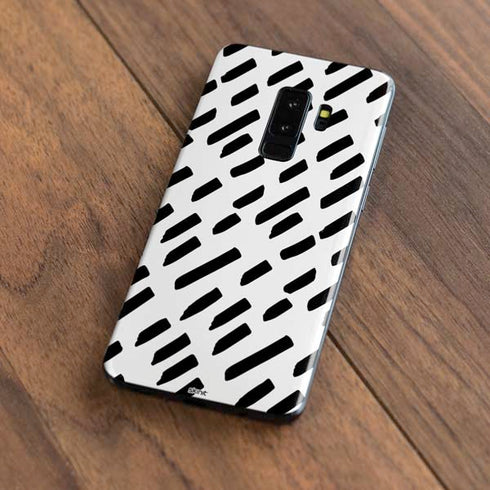 Black Dash Galaxy S9 Plus Skin