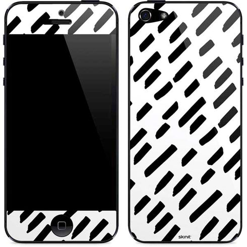 Black Dash iPhone 5/5s/5SE Skin
