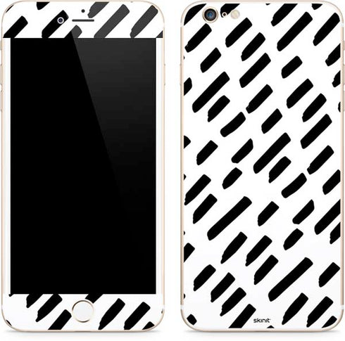 Black Dash iPhone 6/6s Plus Skin