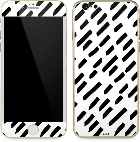 Black Dash iPhone 6/6s Skin