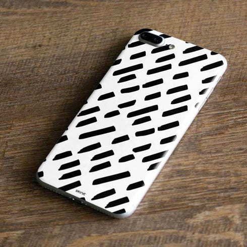 Black Dash iPhone 7 Plus Skin