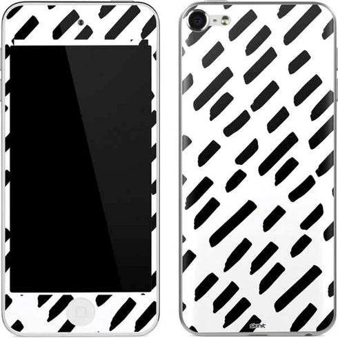 Black Dash Apple iPod Skin