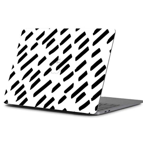 Black Dash Apple MacBook Pro 13-inch Skin