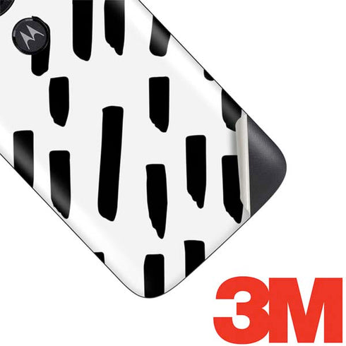 Black Dash Moto E5 Play Skin