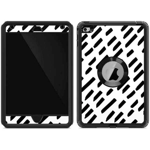 Black Dash Otterbox Defender iPad Skin