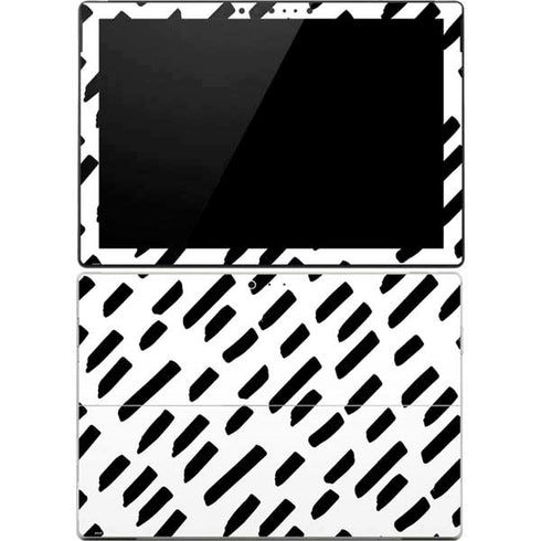 Black Dash Surface Pro 4 Skin