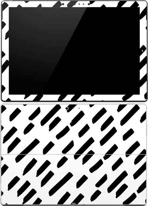 Black Dash Surface Pro (2017) Skin