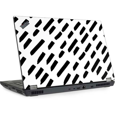 Black Dash Lenovo ThinkPad Skin