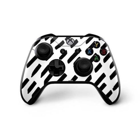 Black Dash Xbox One X Controller Skin