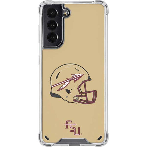 Florida State University FSU Helmet Galaxy S21 5G Clear Case