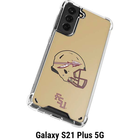 Florida State University FSU Helmet Galaxy S21 Plus 5G Clear Case