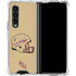 Florida State University FSU Helmet Galaxy Z Fold4 5G Clear Case
