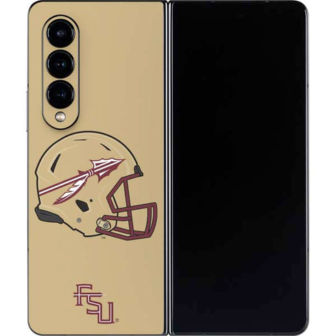 Florida State University FSU Helmet Galaxy Z Fold4 5G Skin
