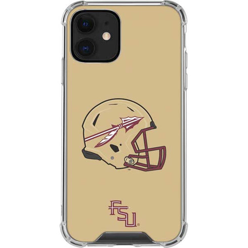 Florida State University FSU Helmet iPhone 12 Clear Case