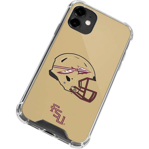 Florida State University FSU Helmet iPhone 12 Clear Case